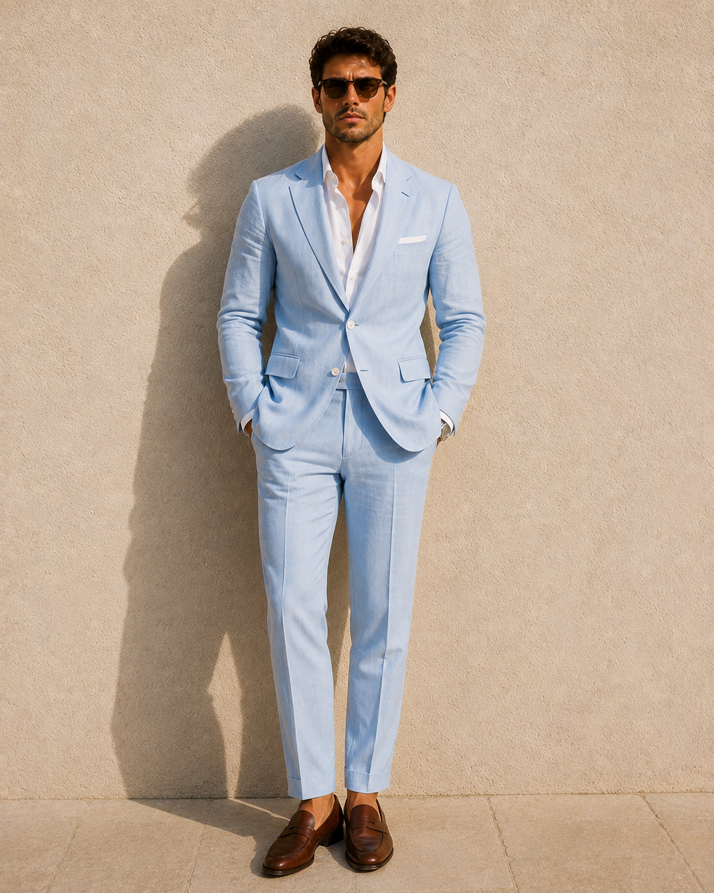 Monaco Linen Blazer